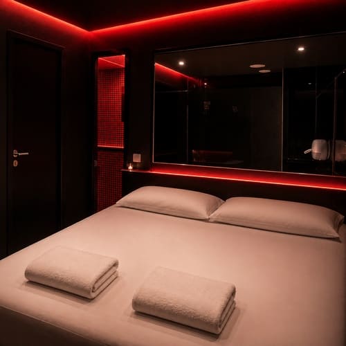 Cama doble Sauna Thermas